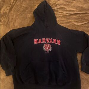Harvard Navy Pullover Hoodie